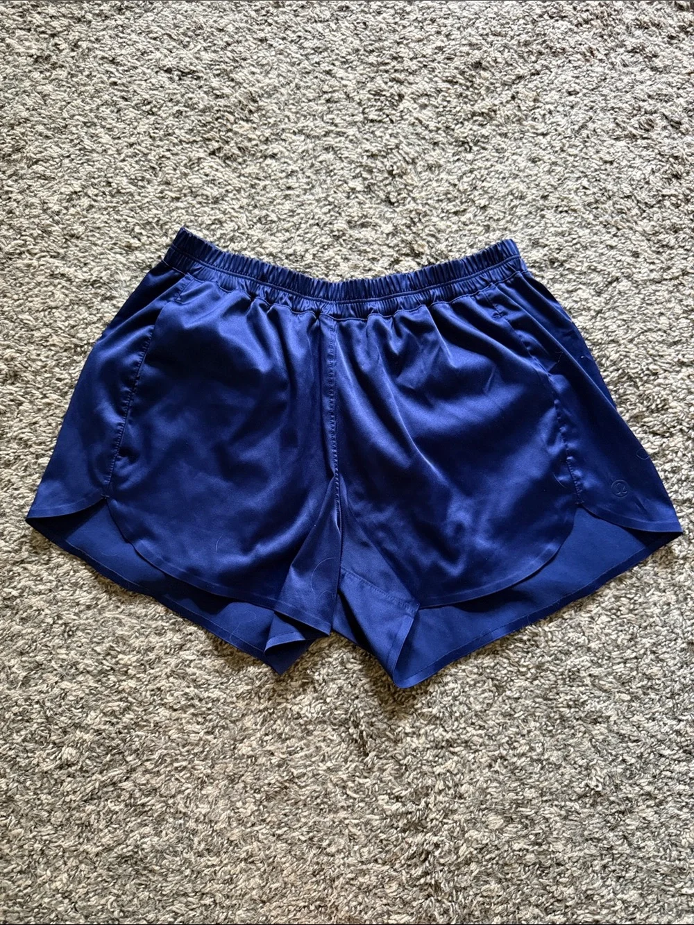 Lululemon Satin-effect shorts
